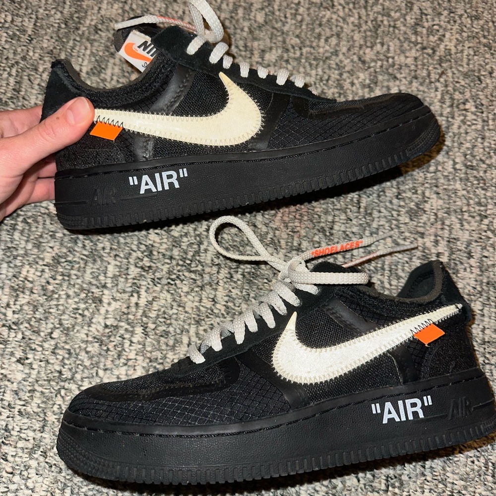 Off White x Air Force 1 Low “Black” 2018 men/women